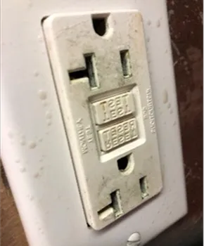 Dirty outlet