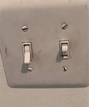 Dirty lightswitch